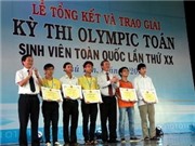 Bóng đá anh, ngoại hạng anh, lịch thi đấu euro 2012, Vinh danh hơn 370 sinh viên đoạt giải Olympic Toán
